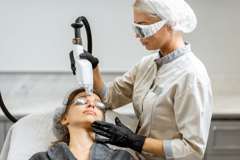 Laser rejuvenation treatment