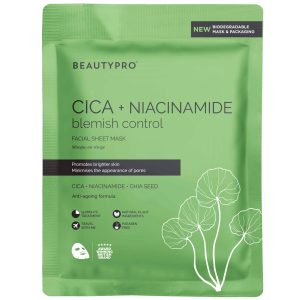 CICA + NIACINAMIDE Facial Sheet Mask - 1